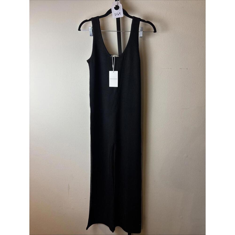 Naked Cashmere Mackenzie Black Jumpsuit, $375 NWT, Extra Small #2169 - Picture 2 of 4